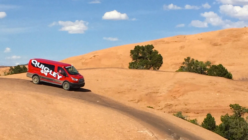 Illustration for article titled Check Out The First Ford Transit Van To Try Off-Roading In Moab